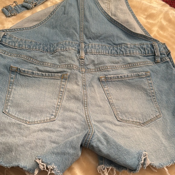 Isabel maternity overol short - Picture 3 of 4